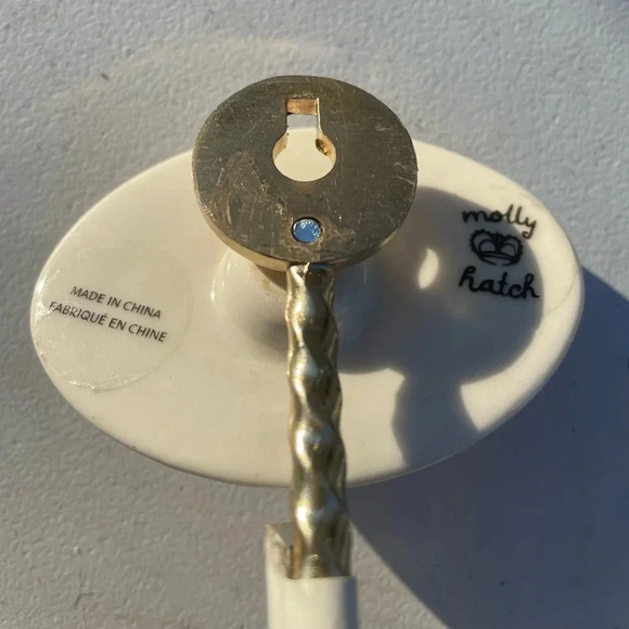 NWT Anthropologie Molly Hatch “L” Ceramic Hook - Picture 8 of 12